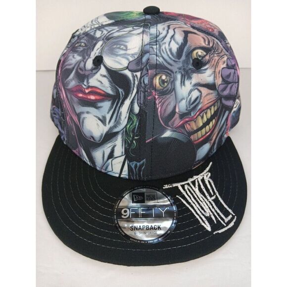 New Era Exclusive Batman The Joker All Over Print 9Fifty SnapBack Adjustable New - Picture 6 of 16